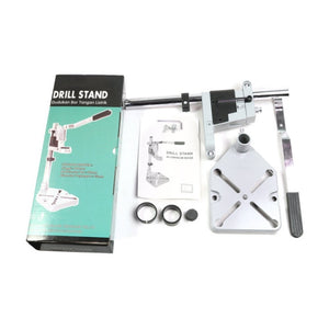 Multifunctional Electric Hand Drill Stand Mini Woodworking Fixed Table, 1105, 88647 Iron Base, 88709 Double Layer - laboratorydeal