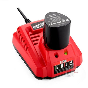 N12 For Milwaukee 10.8/12V Electric Tool Lithium Battery Fast Charger, US, EU, UK, AU - laboratorydeal