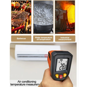 NJTY Digital Display High-Precision Infrared Thermometer For Bakery Kitchen Industry, T400, T400A (Adjustable), T600, T600A (Adjustable)