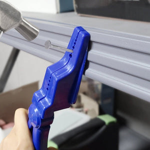 Nail Auxiliary Hammer Protector Safety Hand Nail Fixing Tool - laboratorydeal