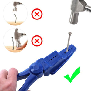 Nail Auxiliary Hammer Protector Safety Hand Nail Fixing Tool - laboratorydeal