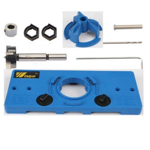 New Cabinet Door Window Cabinet Door Hole Puncher Hinge Hole Locator - laboratorydeal