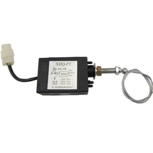 Normally Close DC 12V/24V Diesel Engine Flame Out Device Engine Stop Solenoid Valve XHQ - PT Power Off Pull Type Flameout Magnetic, 12V - laboratorydeal