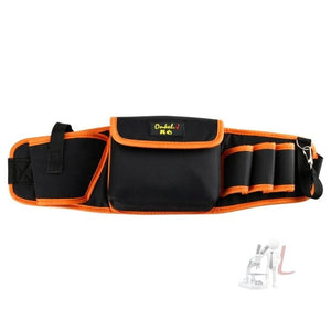 Onkel.J Electrician Waist Bag Canvas Multifunctional Tool Bag Woodworking Fitter Bag - laboratorydeal