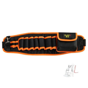 Onkel.J Electrician Waist Bag Canvas Multifunctional Tool Bag Woodworking Fitter Bag - laboratorydeal