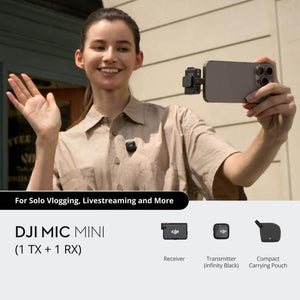 Original DJI Mic Mini (1 TX + 1 RX), 1 TX + 1 RX - laboratorydeal