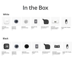 100% Original DJI Mic Mini Transmitter, Transmitter(Black), Transmitter(White) (Copy)