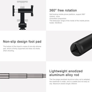 Original Huawei Wireless Bluetooth Tripod Self Timer Selfie Stick - laboratorydeal