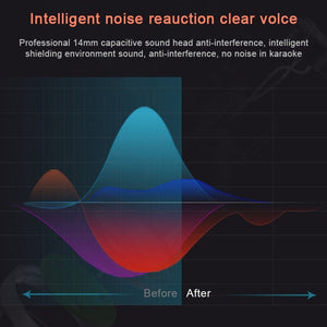 Original Lenovo UM20 - U K Song Wireless Digital Microphone Live Recording Equipment with Wireless Receiver - laboratorydeal