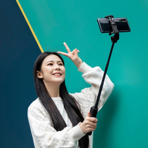 Original Xiaomi Mijia XMZPGO5YM Zoom Foldable Extendable Monopod Bluetooth Tripod Selfie Stick - laboratorydeal