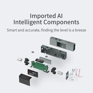 Original Xiaomi Youpin LI1 DUKA Laser Angle Casting Instrument Goniometer, Dual Laser Version with Holder, Dual Laser Version with Holder