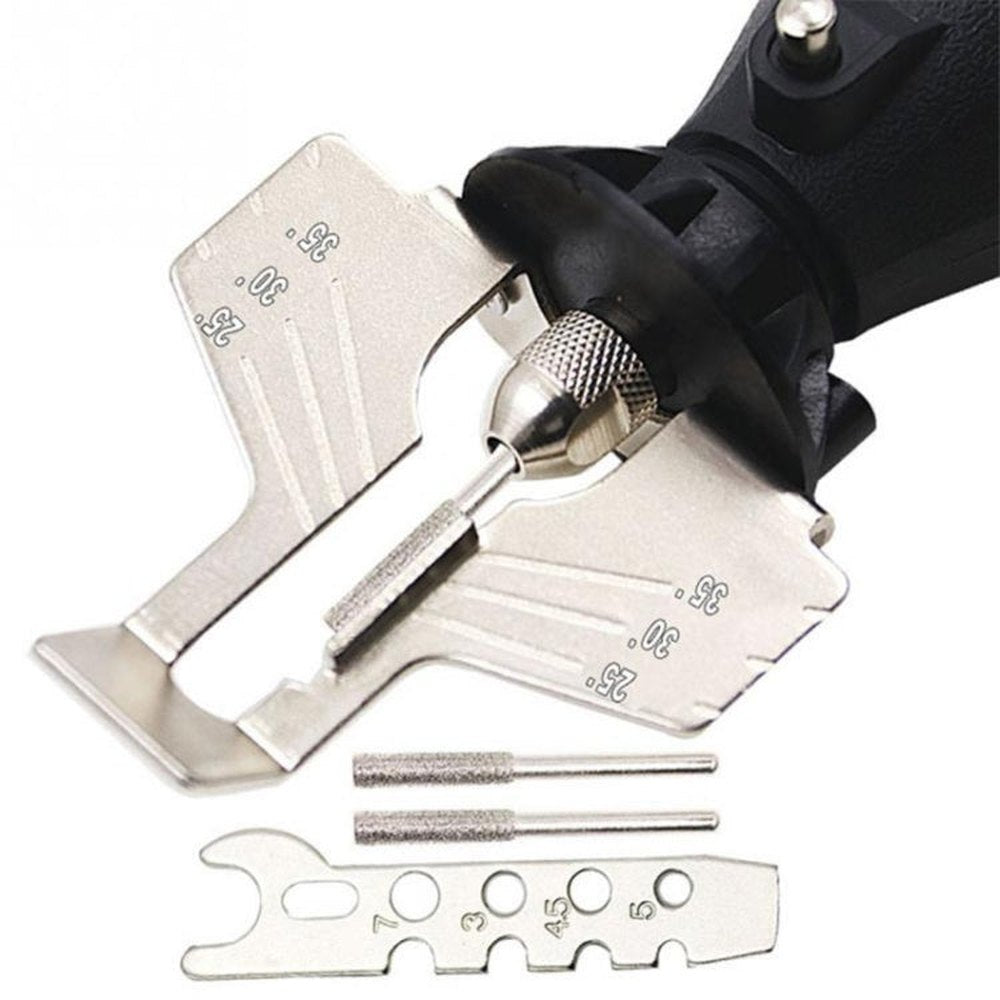 Outdoor Garden Sharpening Attachment Sawtooth Grinding Tool Electric Grinder, Sawtooth Grinding Tool - laboratorydeal