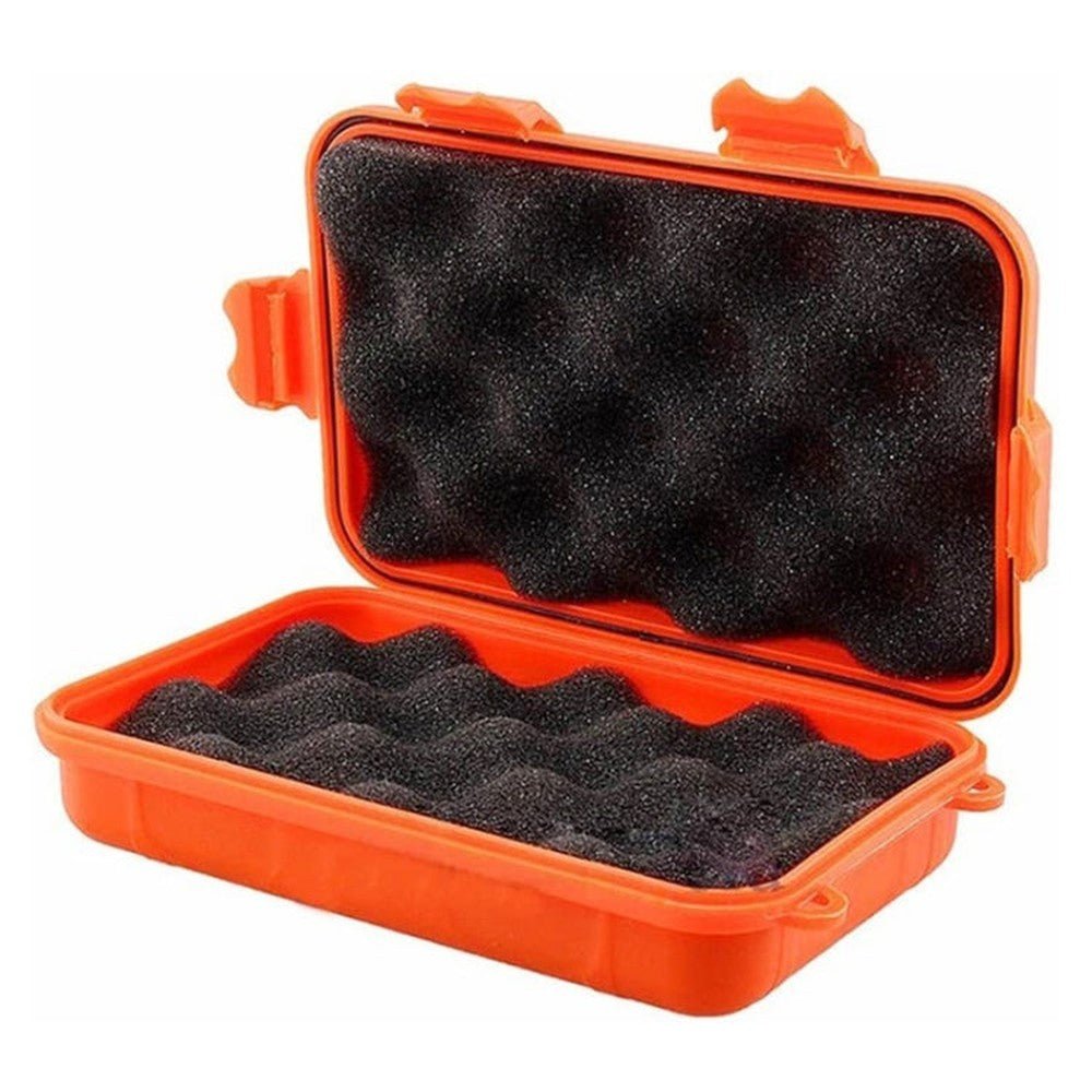 Outdoor Shockproof Waterproof Tool Box Airtight Case EDC Travel Sealed Container, 165 x 105 x 50mm - laboratorydeal