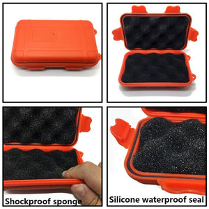 Outdoor Shockproof Waterproof Tool Box Airtight Case EDC Travel Sealed Container, 165 x 105 x 50mm - laboratorydeal