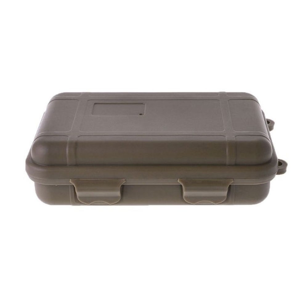 Outdoor Shockproof Waterproof Tool Box Airtight Case EDC Travel Sealed Container, 165 x 105 x 50mm - laboratorydeal
