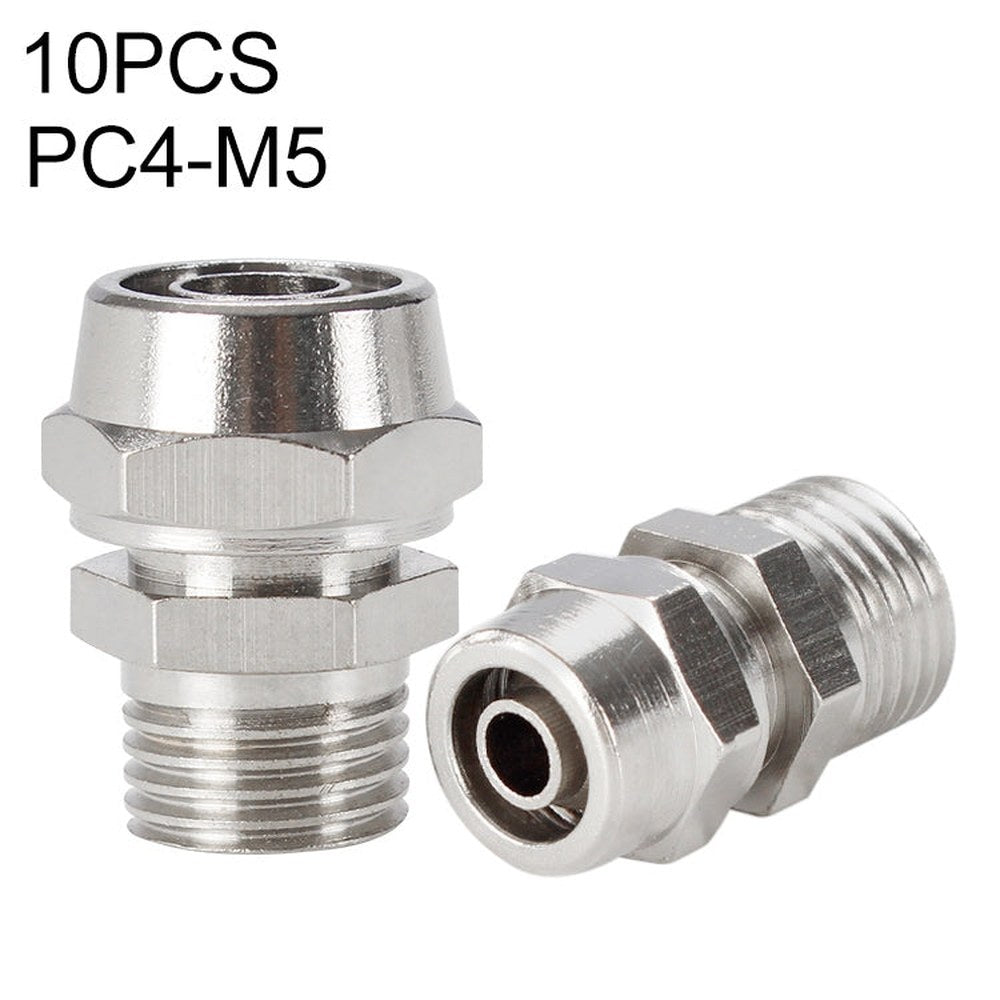 PC6-03 LAIZE 2pcs Nickel Plated Copper Pneumatic Quick Fitting Connector, PC4-M5 (10pcs), PC4-01 (10pcs), PC4-02 (10pcs), PC6-M5 (10pcs), PC6-01 (10pcs), PC6-02 (10pcs), PC6-03 (2pcs), PC6-04 (2pcs), PC8-01 (10pcs), PC8-02 (10pcs), PC8-03 (2pcs)