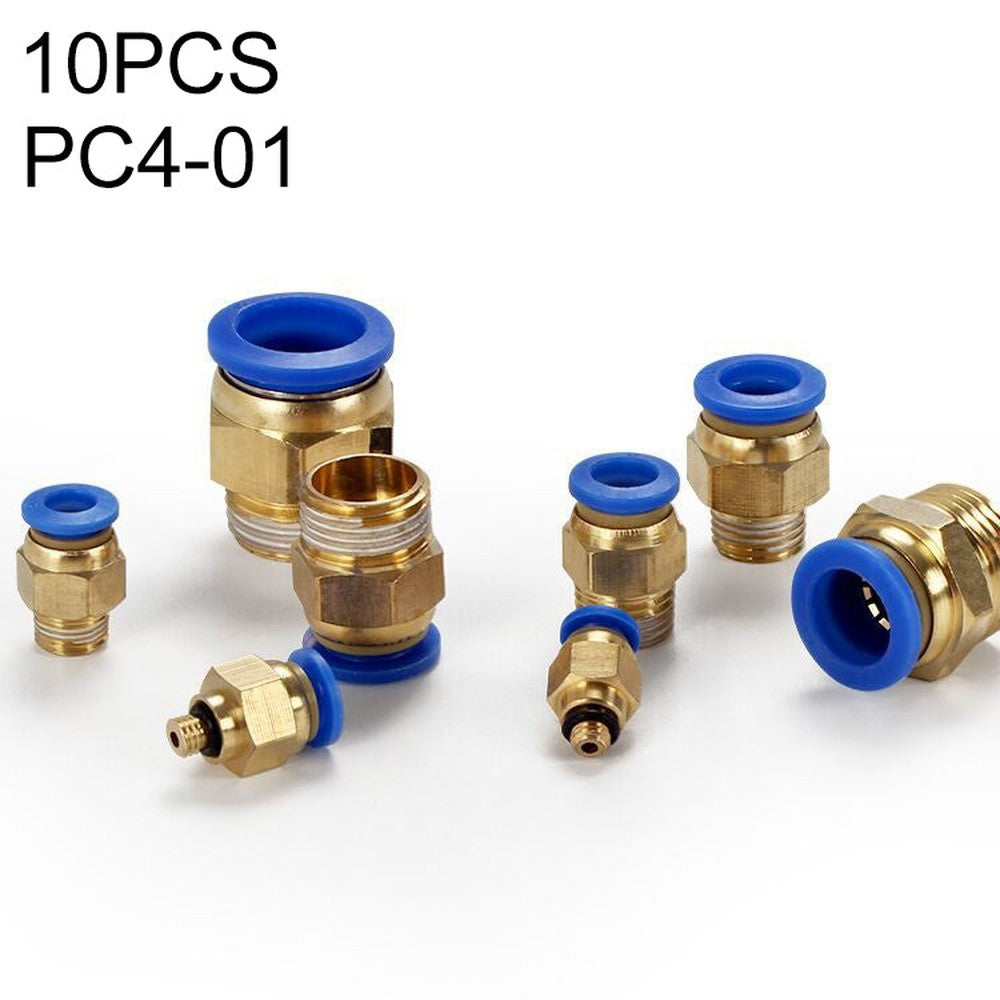PC6-04 LAIZE 2pcs PC Male Thread Straight Pneumatic Quick Fitting Connector, PC4-01 (10pcs), PC4-02 (10pcs), PC4-M5 (10pcs), PC6-01 (10pcs), PC6-02 (10pcs), PC6-03 (10pcs), PC6-04 (2pcs), PC6-M5 (10pcs), PC8-01 (10pcs), PC8-02 (10pcs), PC8-03 (10pcs)