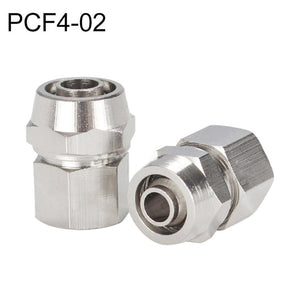PCF10-02 LAIZE Copper Pneumatic Quick Fitting Connector, PCF4-01, PCF4-02, PCF6-01, PCF6-02, PCF8-01, PCF8-02, PCF10-01, PCF10-02