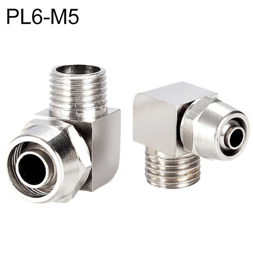 PL8-02 LAIZE Nickel Plated Copper Trachea Quick Fitting Lock Female Connector, PL4-M5, PL4-01, PL4-02, PL6-M5, PL6-01, PL6-02, PL8-01, PL8-02