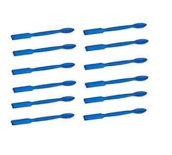 POLYLAB polypropylene Spatula, 150 mm Length, Pack of 12