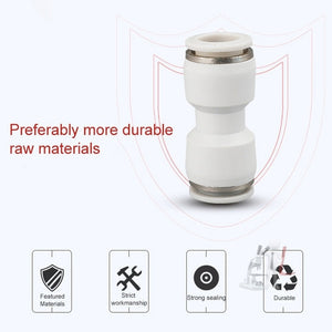 PU-12 LAIZE 2pcs PU Straight Pneumatic Quick Fitting Connector, PU-4 (10pcs), PU-6 (10pcs), PU-8 (10pcs), PU-10 (10pcs), PU-12 (2pcs), PU-16 (2pcs)