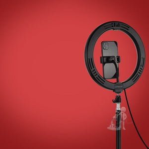 PULUZ 1.1m Tripod Mount + 10.2 inch 26cm RGBW LED Ring Vlogging Video Light Live Broadcast Kits with Cold Shoe Tripod Ball Head & Phone Clamp, 1.1m Tripod Mount+RGBW =Light - laboratorydeal