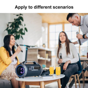 PULUZ 1 To 2 Wireless Microphones with LED Display, 6.35mm Transmitter - laboratorydeal