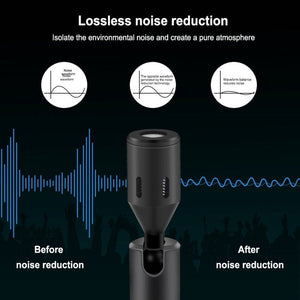 PULUZ 8PIN Jack Mobile Phone Omnidirectional Condenser Adjustable Microphone, 8 Pin Phone Microphone - laboratorydeal