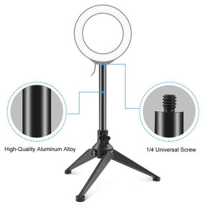 PULUZ Desktop Adjustable Tripod Stand Selfie Stick Mount Holder, Tripod Stand - laboratorydeal