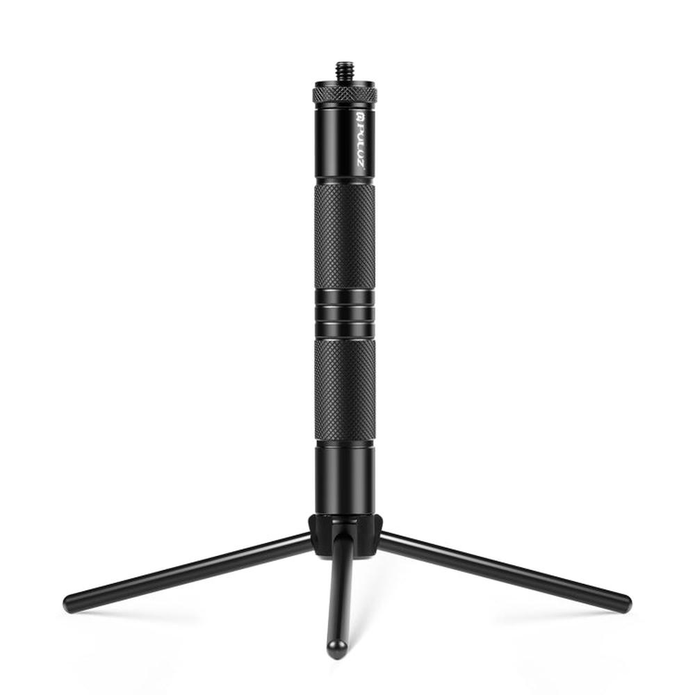 PULUZ Foldable Aluminum Alloy Light Stand Live Tripod Camping Ground Holder - laboratorydeal