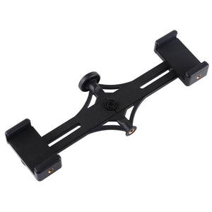 PULUZ Live Broadcast Dual Phone Brackets Horizontal Holder for iPhone, Galaxy, Huawei, Xiaomi, Sony and Other Smart Phones, Dual Phone Bracket - laboratorydeal
