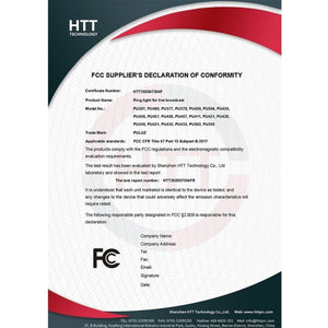 PULUZ Tripod Mount + Extension Rod + Live Broadcast Dual Phone Bracket + 6.2 inch 16cm LED Ring Vlogging Video Light Kits, 4 in 1 Live Broadcast Kits - laboratorydeal