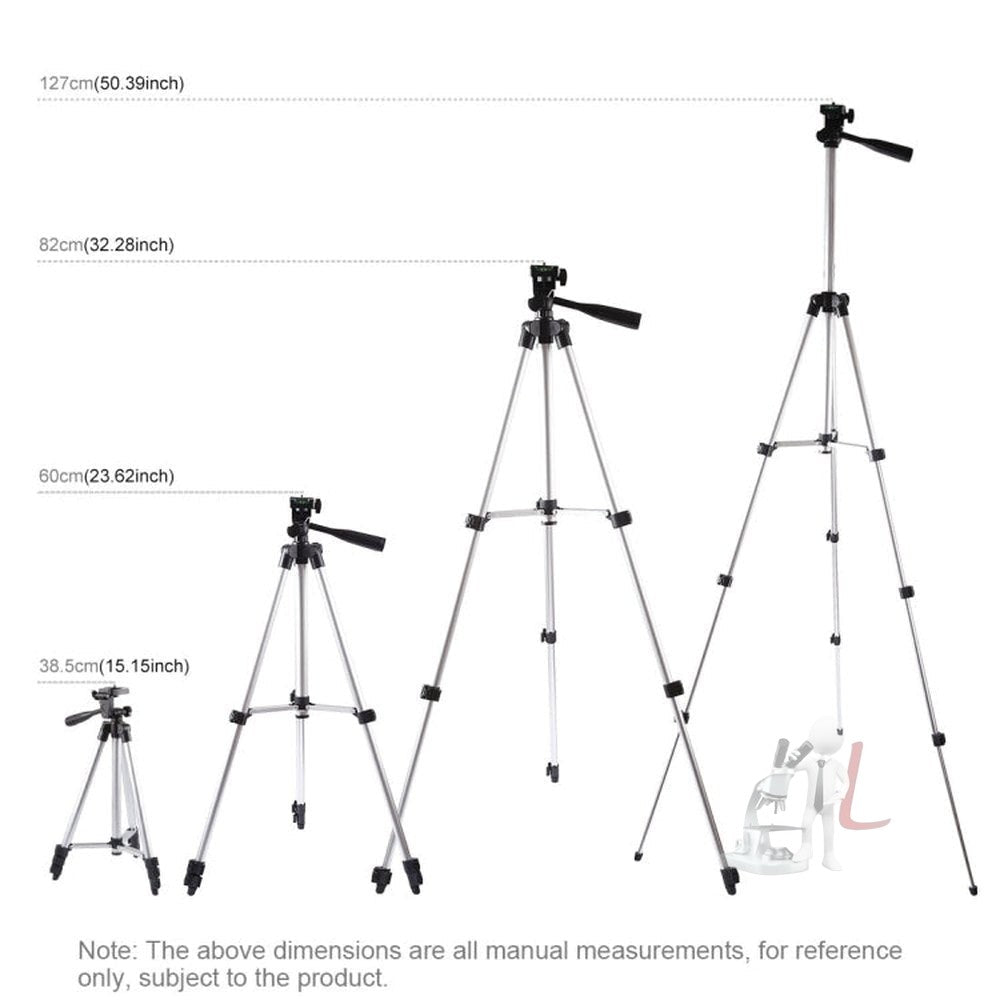 PULUZ Tripod Mount + Live Broadcast Dual Phone Bracket + 6.2 inch 16cm LED Ring Vlogging Video Light Kits, 3 in 1 - laboratorydeal