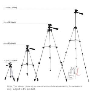 PULUZ Tripod Mount + Live Broadcast Dual Phone Bracket + 6.2 inch 16cm LED Ring Vlogging Video Light Kits, 3 in 1 - laboratorydeal
