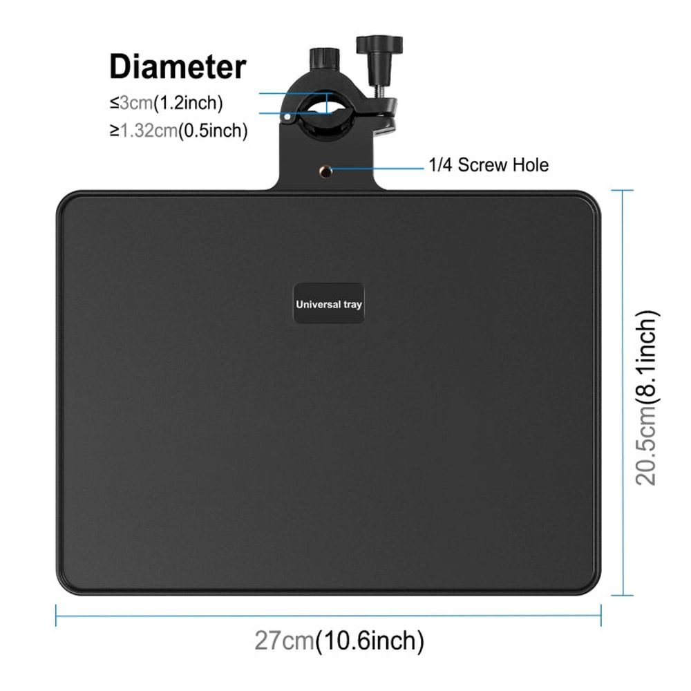 PULUZ Upgrade Version Live Tripod Sound Card Tray, Size: 27 x 20.6cm, Upgrade Sound Card Tray - laboratorydeal