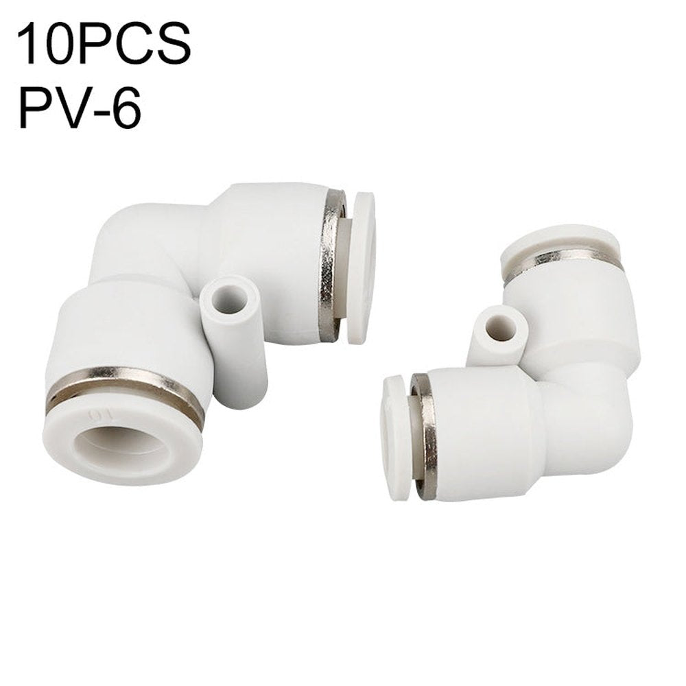 PV-16 LAIZE 2pcs PV Elbow Pneumatic Quick Fitting Connector, PV-4 (10pcs), PV-6 (10pcs), PV-8 (10pcs), PV-10 (10pcs), PV-12 (10pcs), PV-16 (2pcs)
