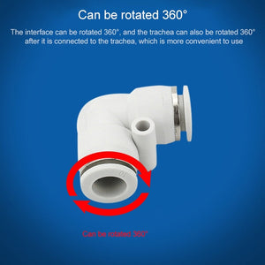 PV-16 LAIZE 2pcs PV Elbow Pneumatic Quick Fitting Connector, PV-4 (10pcs), PV-6 (10pcs), PV-8 (10pcs), PV-10 (10pcs), PV-12 (10pcs), PV-16 (2pcs)