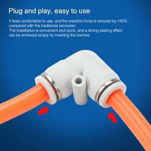 PV-16 LAIZE 2pcs PV Elbow Pneumatic Quick Fitting Connector, PV-4 (10pcs), PV-6 (10pcs), PV-8 (10pcs), PV-10 (10pcs), PV-12 (10pcs), PV-16 (2pcs)