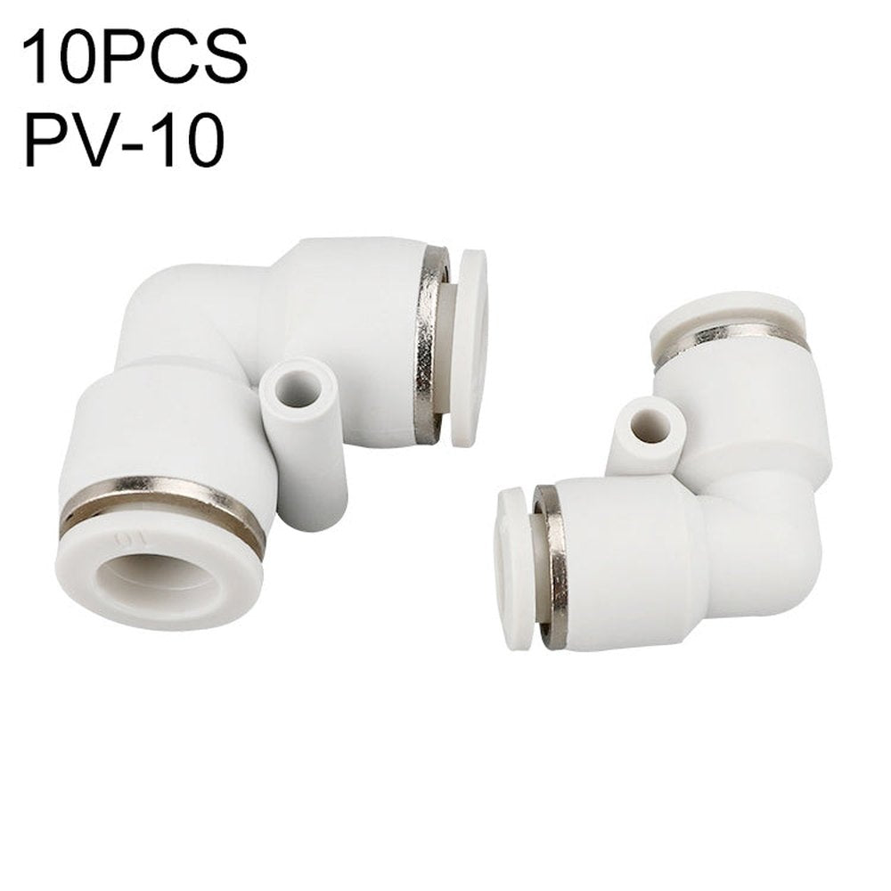 PV-16 LAIZE 2pcs PV Elbow Pneumatic Quick Fitting Connector, PV-4 (10pcs), PV-6 (10pcs), PV-8 (10pcs), PV-10 (10pcs), PV-12 (10pcs), PV-16 (2pcs)