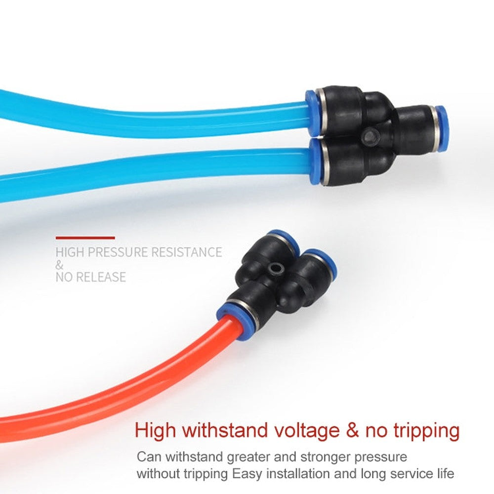 PY-14 LAIZE 2pcs Plastic Y-type Tee Reducing Pneumatic Quick Fitting Connector, PY-4 (10pcs), PY-6 (10pcs), PY-8 (10pcs), PY-10 (10pcs), PY-12 (10pcs), PY-14 (2pcs), PY-16 (2pcs)