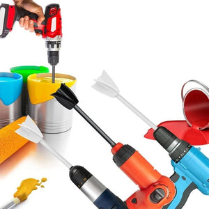 Paint and Resin Epoxy Mixer Paddle Attachment for Drill, Black, White, Red - laboratorydeal