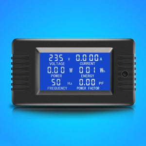 Peacefair English Version Multifunctional AC Digital Display Power Monitor, 5A, 10A, 100A (Closed CT), 100A (Open and Close CT)