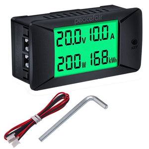 Peacefair PZEM-025 DC Multifunctional DC Digital Display Tester, 50A, 100A, 200A, 300A