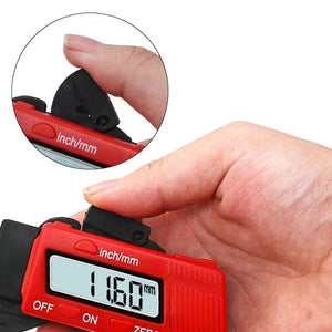 Plastic Electronic Digital Thickness Gauge Professional Construction Tools