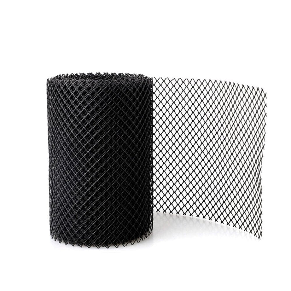 Plastic Gutter Guard Prevent Leaves or Debris From Clogging Downspouts and Drains, 16cm x 6m With 15pcs Nails, 18cm x 8m With 15pcs Nails, 18cm x 8m Without Nails - laboratorydeal