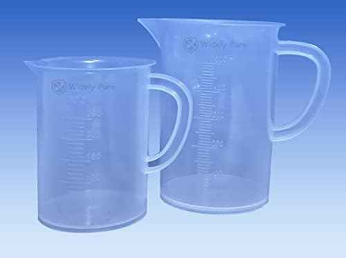 Measuring Mug 500ml, 250ml for Kitchen Cooking & Hotels Jug Measuring Solids and Liquid Milk, Juice etc Transparent plstic jugs