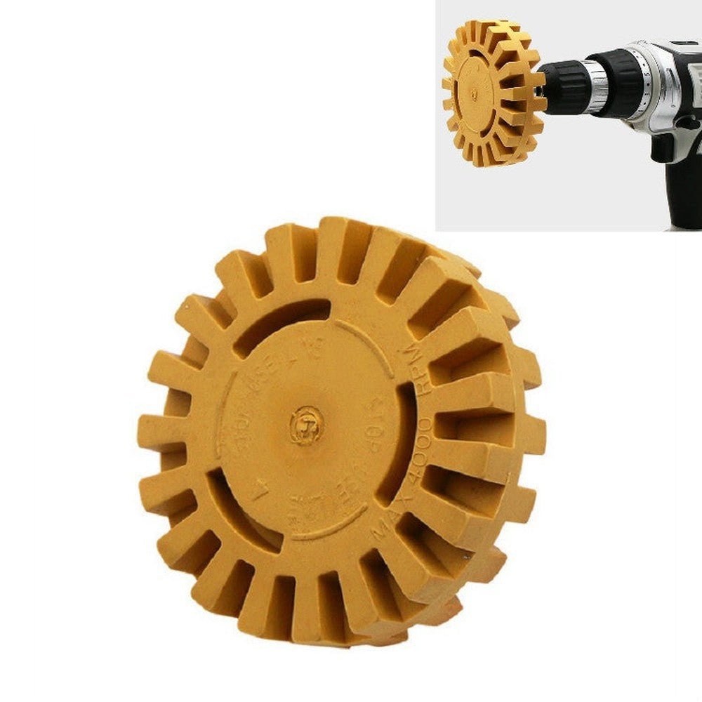 Pneumatic Rubber Removal Wheel Rubber Polishing Wheel Car Tire Polishing Wheel, 20mm (Thin Section), 26mm (Thick Section) - laboratorydeal