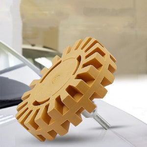 Pneumatic Rubber Removal Wheel Rubber Polishing Wheel Car Tire Polishing Wheel, 20mm (Thin Section), 26mm (Thick Section) - laboratorydeal