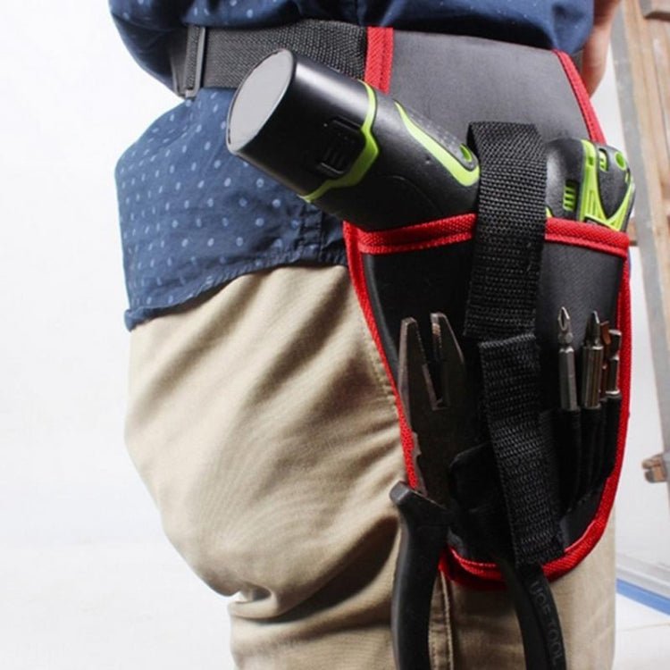 Portable Cordless Drill Holder Drill Cordless Screwdriver Waist Power Tool Bag Drill Waist Tool Belt Bag - laboratorydeal