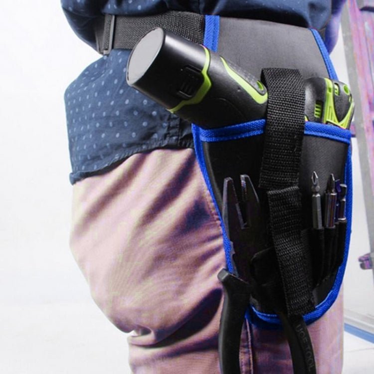 Portable Cordless Drill Holder Drill Cordless Screwdriver Waist Power Tool Bag Drill Waist Tool Belt Bag - laboratorydeal